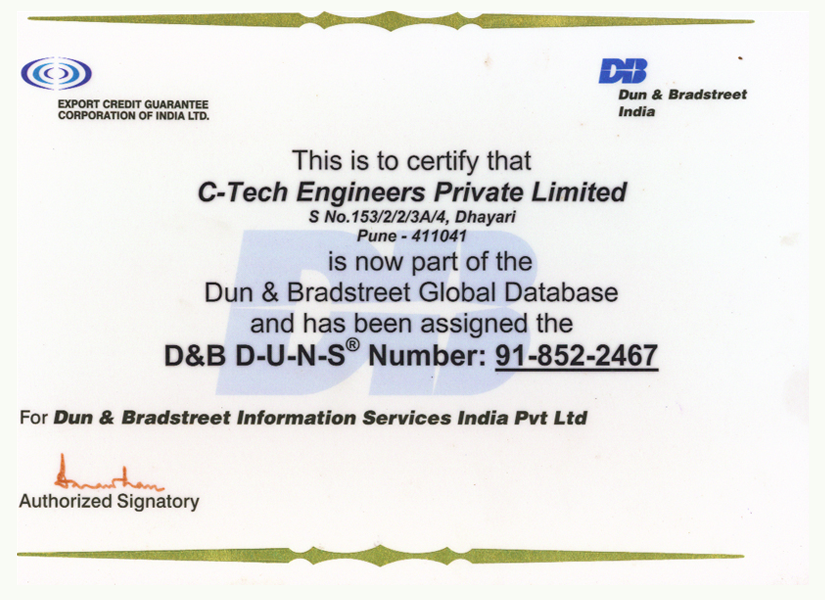 D&B D-U-N-S® Number : 91-852-2467